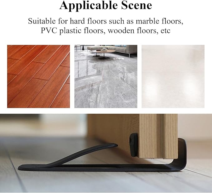 Butée de Porte Adhésive Nouvelle Génération (2 Pièces)